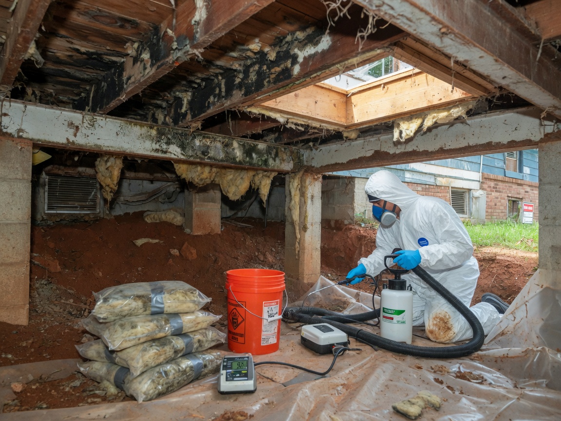crawl space repair in Edmond