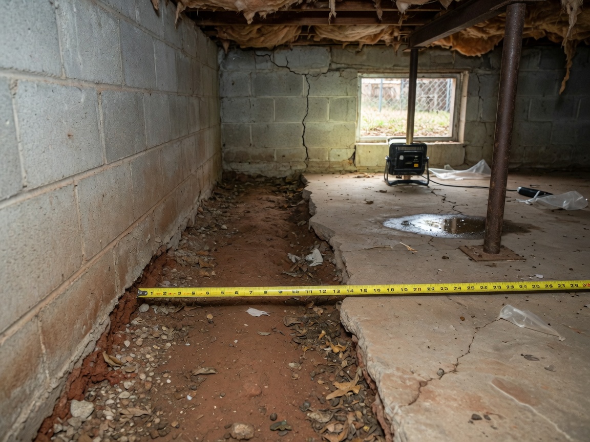 crawl space repair in The Village