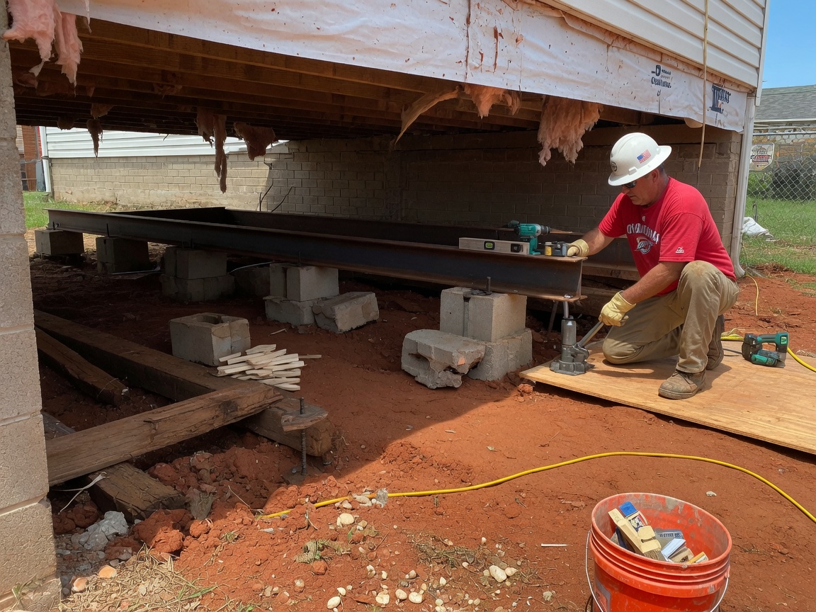 Pier and Beam Foundation Repair in Oklahoma City